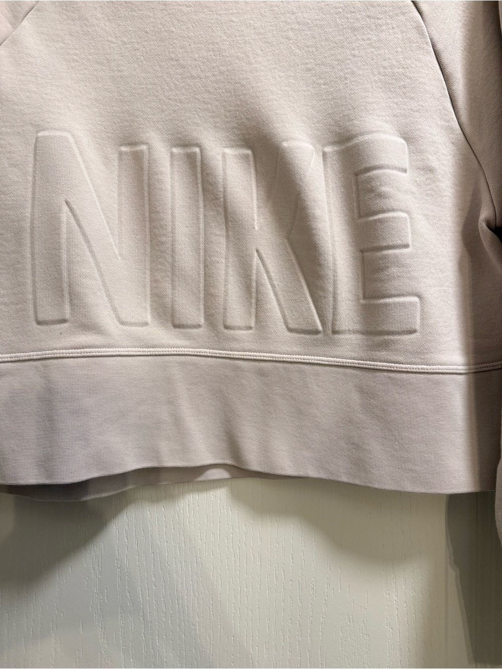Nike Dri-FIT Light Beige Crewneck Sweater - Picture 2 of 6